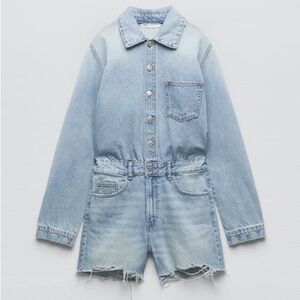 Zara Light Blue Denim Jacket